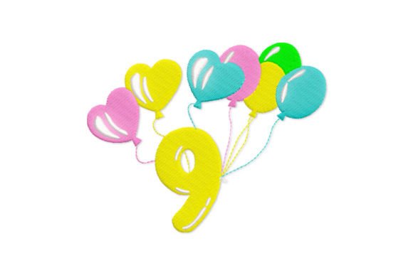 Birthday Number 9: A Festive Embroidery Review