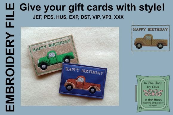 Review: Vintage Truck Gift Card Holder for Holiday Sales