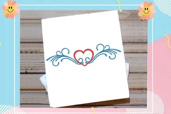 Reviewing the Beautiful Heart Border Design