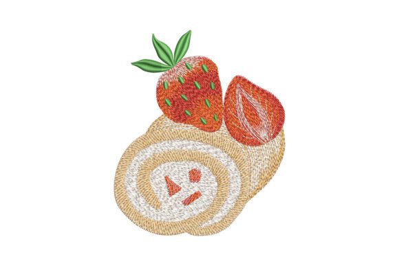 Strawberry Roll: A Sweet Embroidery Design Review