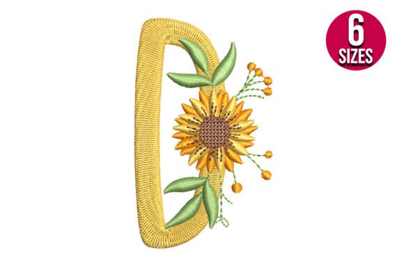 Sunflower Alphabet Letter D: A Seller’s Review