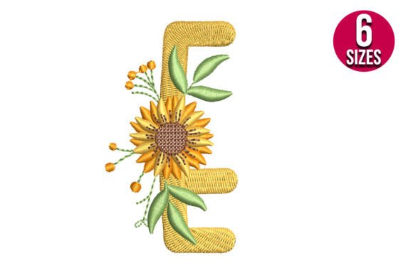 Sunflower Alphabet Letter E: A Designer Review