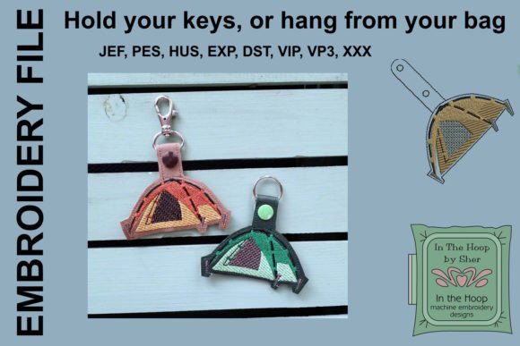 Tent Camping Key Fob: A Designer’s Review