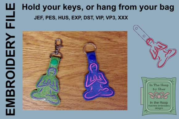 Yoga Key Fob: A Festive Wellness Gift Idea